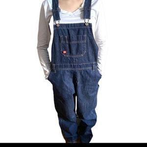 Dickies Relaxed fit Straight leg Dark Indigo Bib Overalls